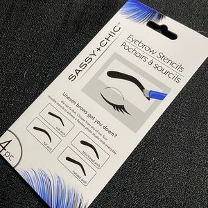 Nip set of 4 eyebrow style stencils